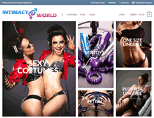 Tablet Screenshot of intimacyworld.com